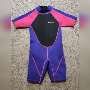 Kids Short Sleeve Neoprene Wetsuit - 5/6